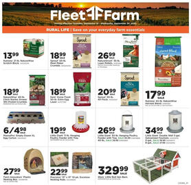 Mills Fleet Farm weekly ad week 38 Page 1