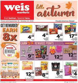 Weis Markets weekly ad Page 1