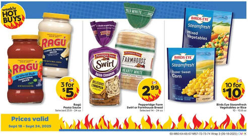 Weis Markets weekly ad week 38 Page 3