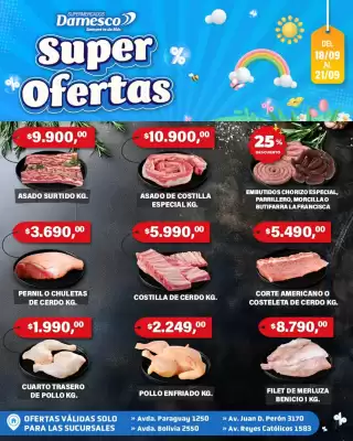 Catálogo Supermercados Damesco (válido hasta 21-09)