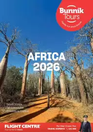 Flight Centre brochure Page 1