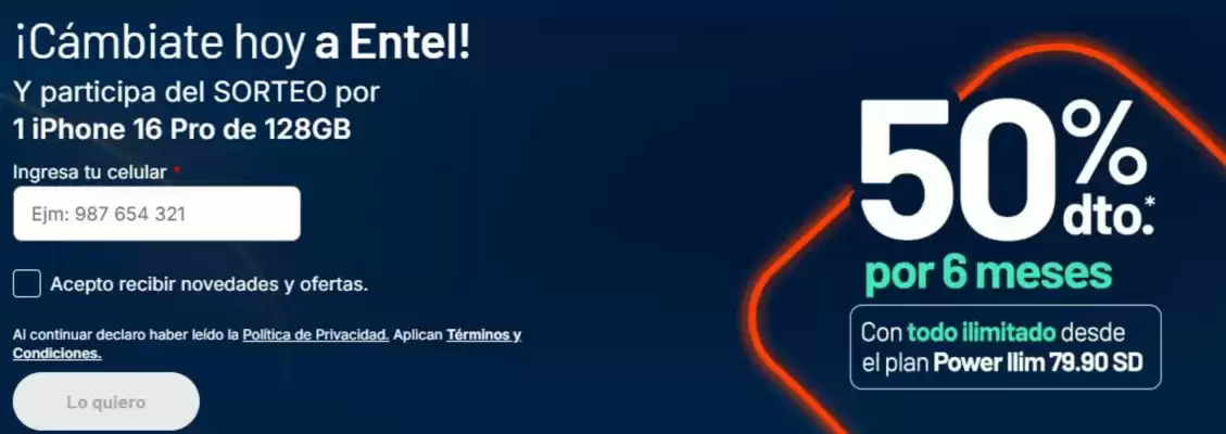 Catálogo Entel (válido hasta 30-09)