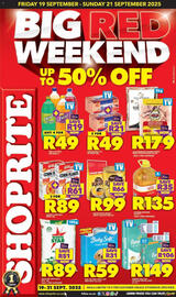 Shoprite catalogue Page 1
