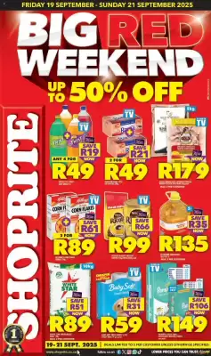 Shoprite catalogue (valid until 21-09)