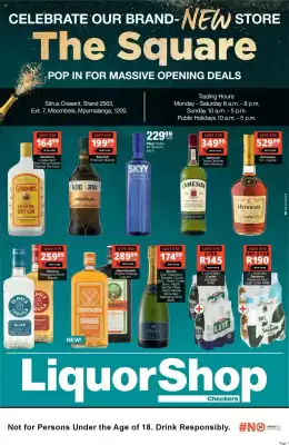 Liquor Shop catalogue (valid until 24-09)