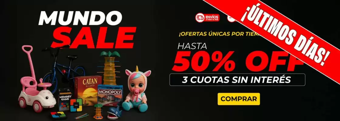 Catálogo El Mundo del Juguete (válido hasta 29-09)