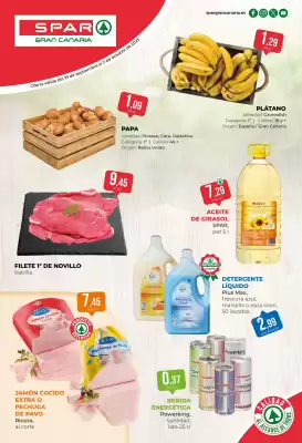 Folleto SPAR Gran Canaria (válido hasta el 2-10)