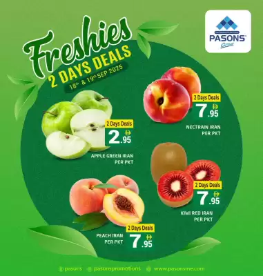 Pasons catalogue (valid until 19-09)