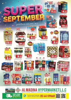 Al Madina Hypermarket catalogue (valid until 21-09)