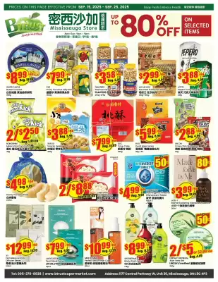 Btrust Supermarket flyer (valid until 25-09)