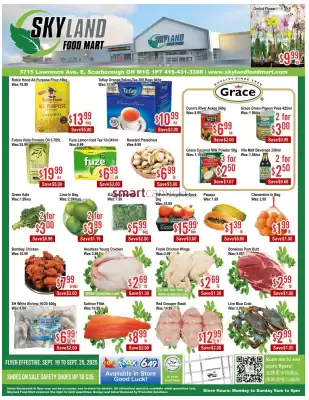 Skyland Foodmart flyer (valid until 25-09)