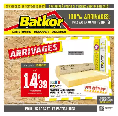 Catalogue Batkor (valable jusqu'au 2-10)