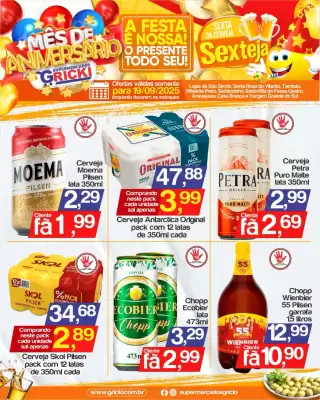 Catálogo Supermercados Gricki (válido até 19-09)