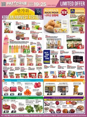 PAT Mart flyer (valid until 26-09)