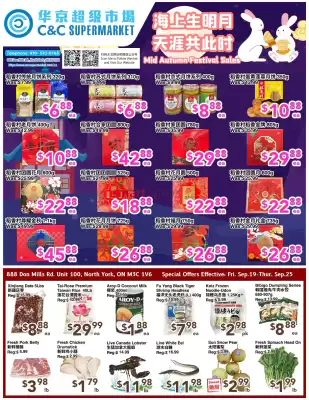 C&C Supermarket flyer (valid until 25-09)