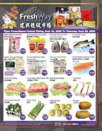 FreshWay Foodmart flyer week 38 Page 1
