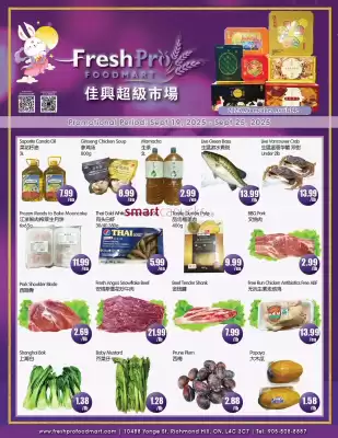 FreshPro Foodmart flyer (valid until 25-09)