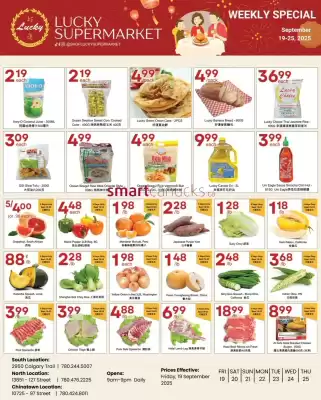 Lucky Supermarket flyer (valid until 25-09)
