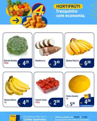 Catálogo Quartetto Supermercados (válido até 19-09)