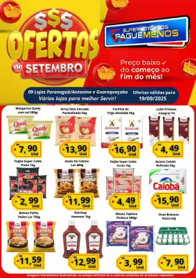 Catálogo Supermercados Pague Menos (válido até 19-09)
