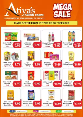Atiya's Fresh Farm flyer (valid until 25-09)