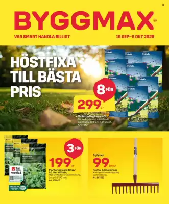 Byggmax reklamblad (giltig till och med 5-10)