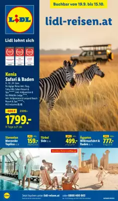 Lidl Reisen Prospekt (gültig bis 16-10)