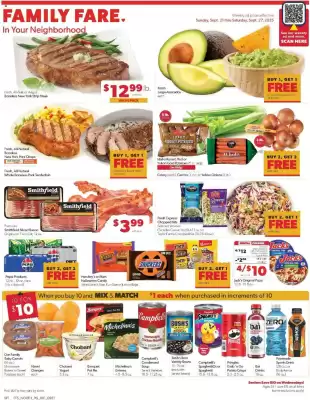 Family Fare weekly ad (valid until 27-09)