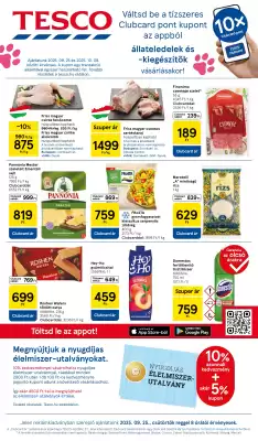 Tesco akciós újság (érvényes eddig: 1-10)