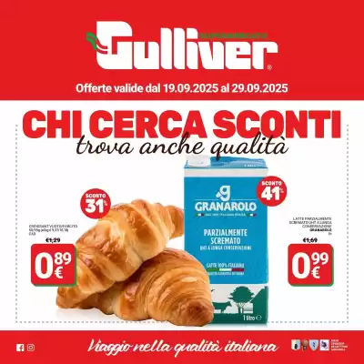 Volantino Supermercati Gulliver (valido fino al 29-09)