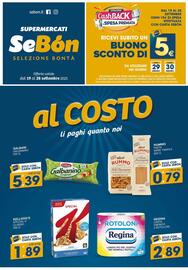 Volantino SeBón Supermercati Pagina 1