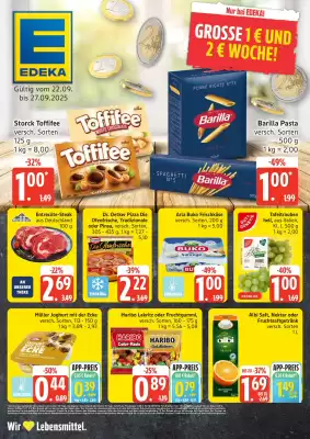 Edeka Prospekt (gültig bis 27-09)