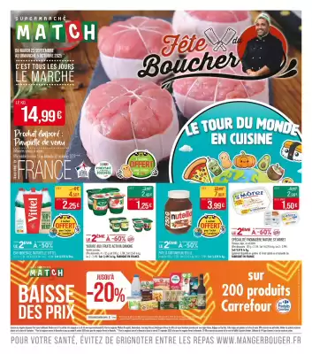 Catalogue Match (valable jusqu'au 5-10)