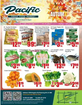 New Pacific Supermarket flyer (valid until 25-09)