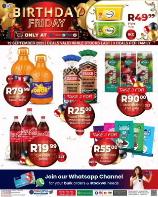 Take 'n Pay catalogue (valid until 19-09)