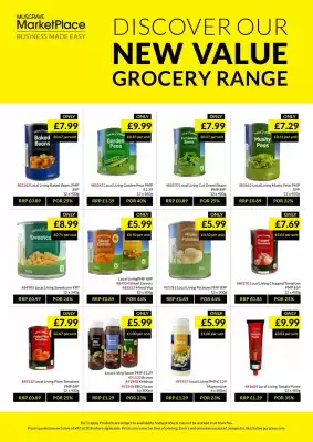 Musgrave MarketPlace leaflet (valid until 25-09)
