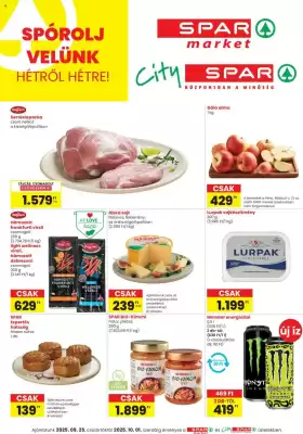 Spar akciós újság (érvényes eddig: 1-10)