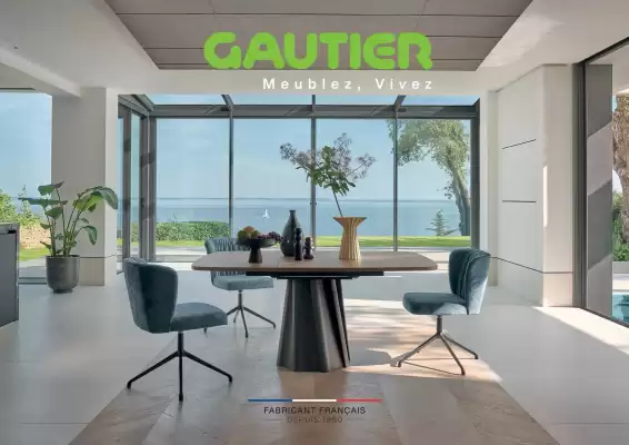 Catalogue Gautier (valable jusqu'au 31-05)