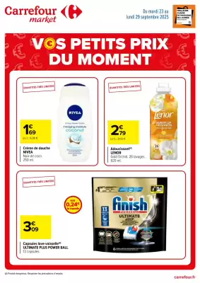 Catalogue Carrefour Market (valable jusqu'au 29-09)