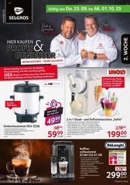 Selgros Prospekt woche 39 Seite 1
