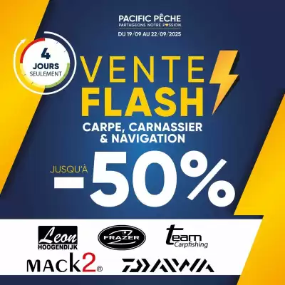 Catalogue Pacific Pêche (valable jusqu'au 22-09)