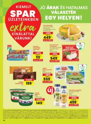 Spar akciós újság (érvényes eddig: 1-10)