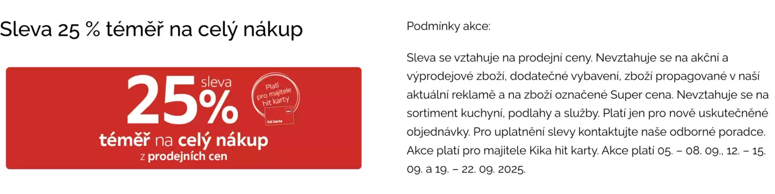 Kika Nábytek katalog (platné do 30-09)