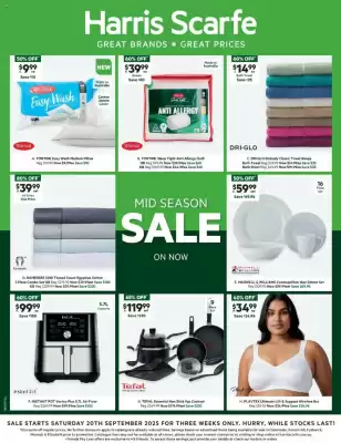 Harris Scarfe catalogue (valid until 20-09)