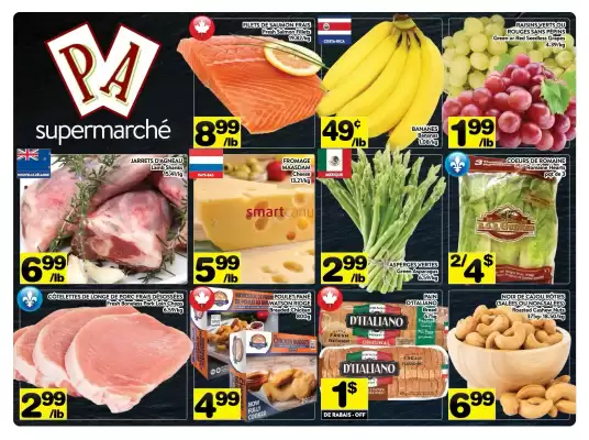 Supermarché PA flyer