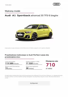 Audi gazetka (ważność do 19-10)