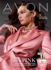 Avon catalogue Page 1