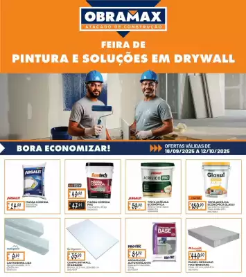 Encarte Obramax (válido até 12-10)