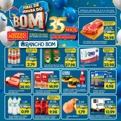 Catálogo Rancho Bom Supermercados (válido até 21-09)