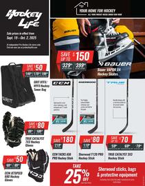 Hockey Life flyer week 38 Page 1